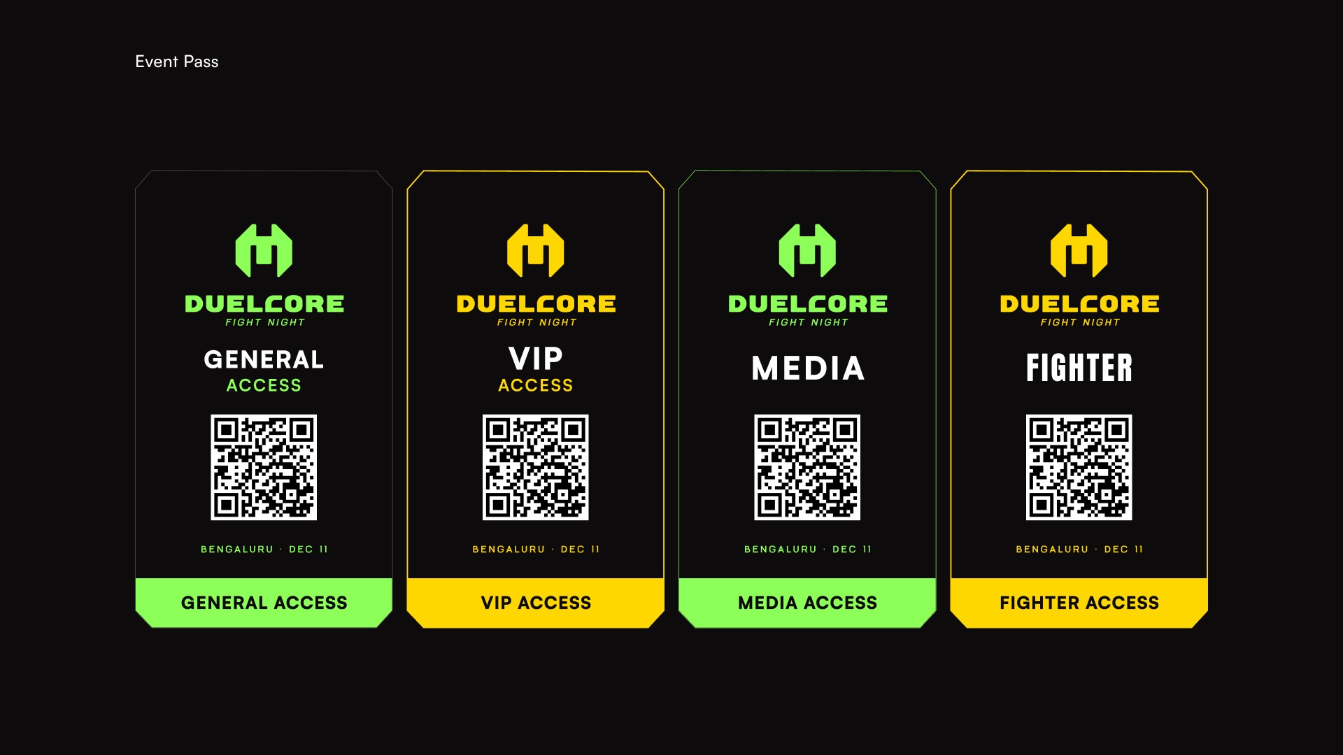 DuelCore™ — MMA & Performance Fitness Brand Identity Image 57