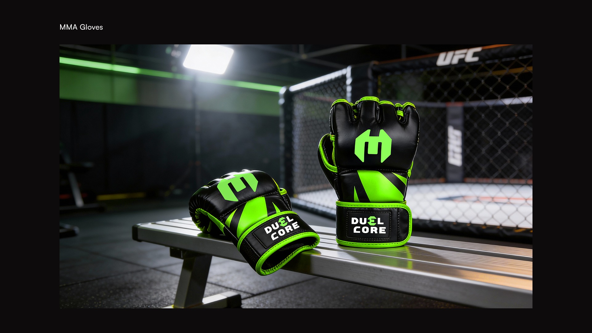 DuelCore™ — MMA & Performance Fitness Brand Identity Image 65