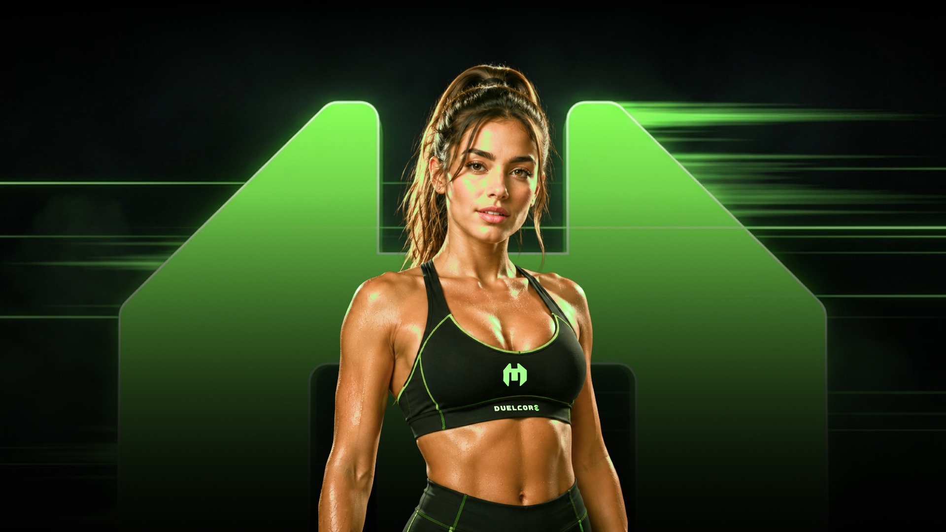DuelCore™ — MMA & Performance Fitness Brand Identity Image 81