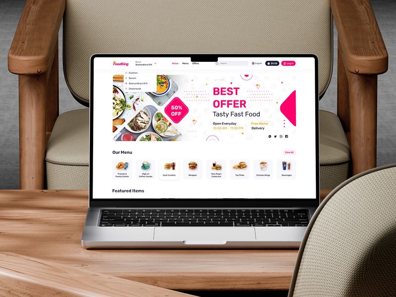 Single Vendor Food Delivery System