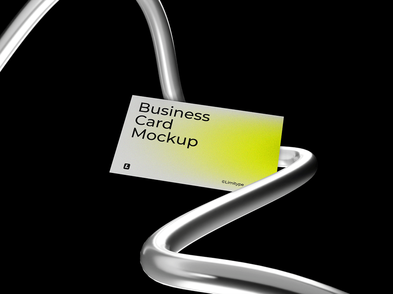 Business Card Mockup - 100% Free