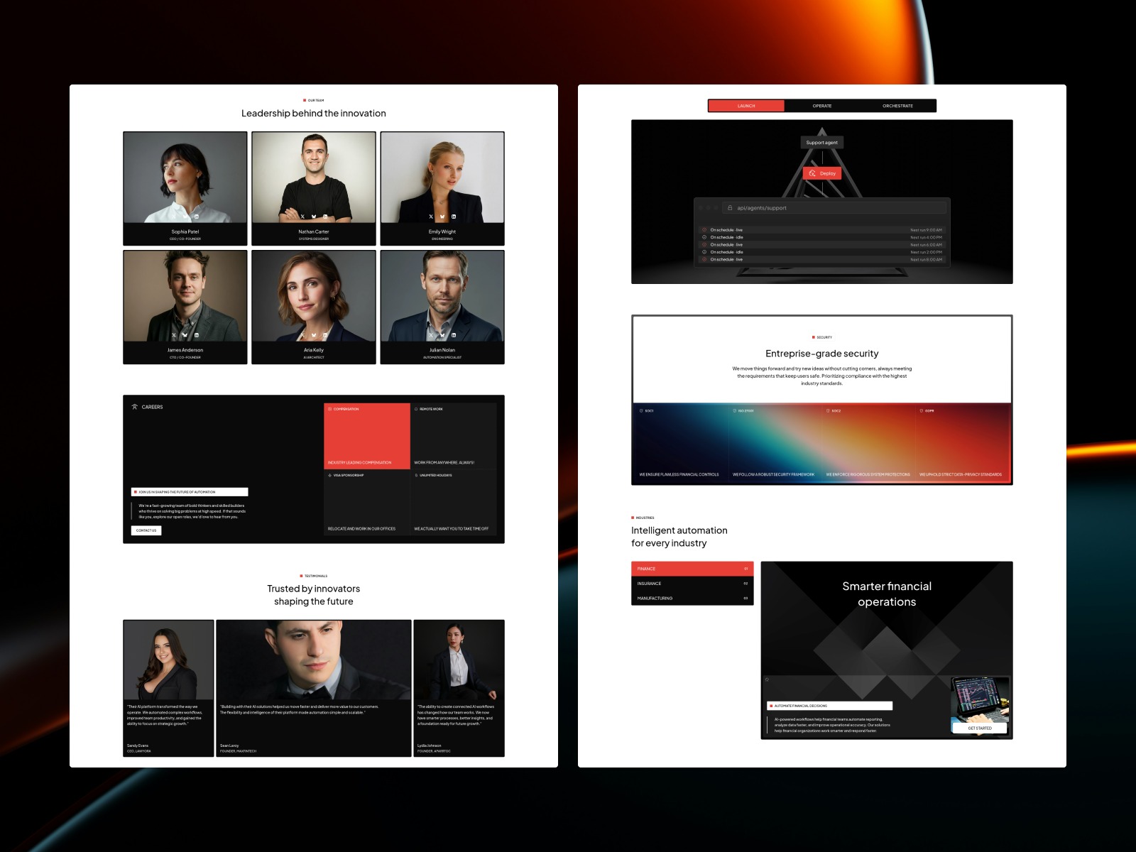 Antaris — AI SaaS Startup Framer Template Image 1