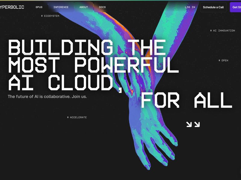 Hyperbolic – The Open-Access AI Cloud