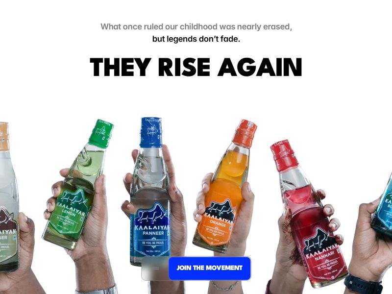  Kaalaiyan Goli Soda – UI/UX, Visual Direction and Framer Development