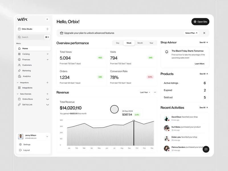 E-commerce Dashboard Onboarding Flow - Seller Setup & Security