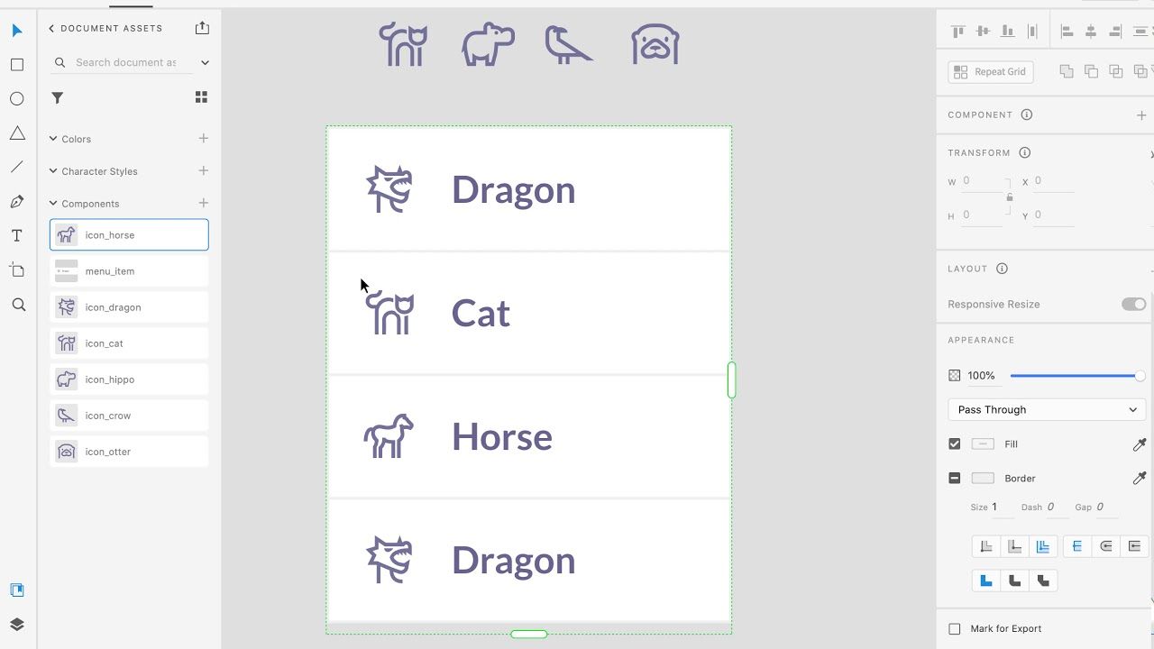 Adobe XD Nested Components & Swapping Components (+ limitations ...