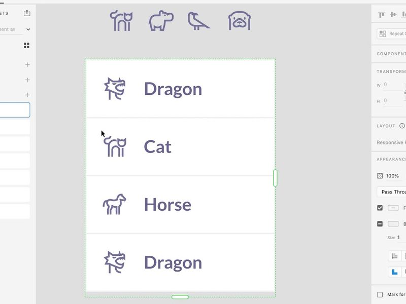Adobe XD Nested Components & Swapping Components (+ limitations workaround)