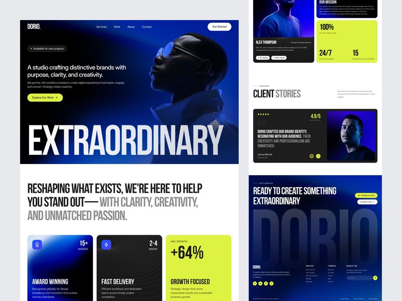 Agency Landing Page