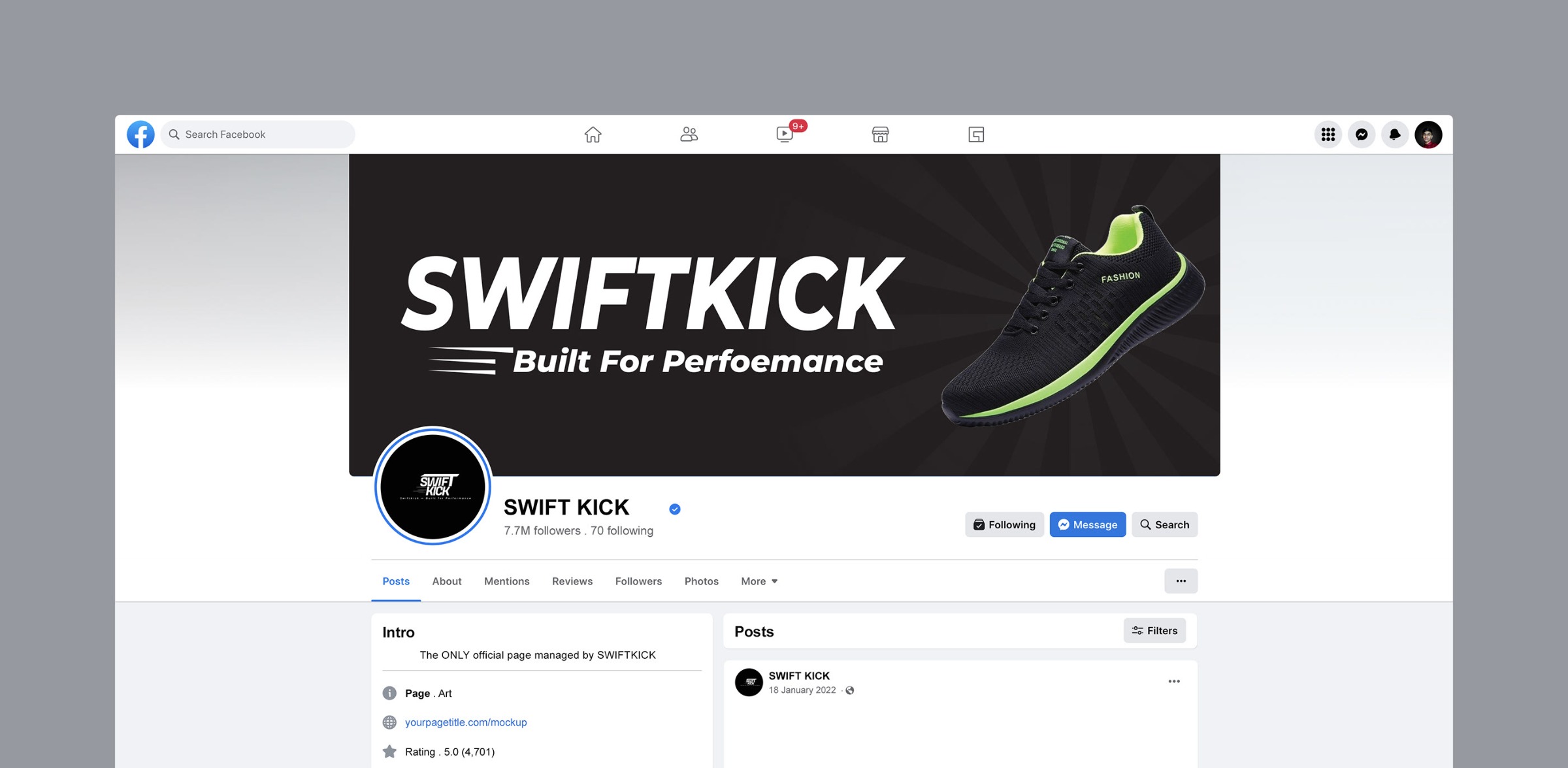 SWIFTKICK — Building a Performance-Driven Footwear Brand Identity Image 9