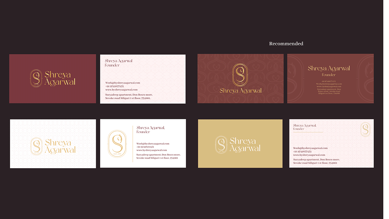 Shreya Agarwal - Brand Identity Image 6