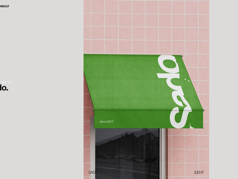 Logo Identity Design: Sado