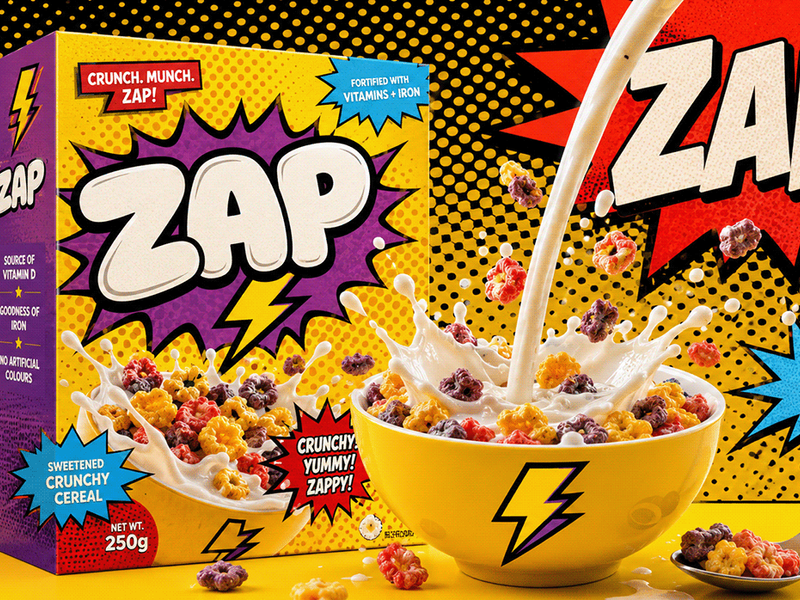 ZAP — Kids' Cereal / Playful Breakfast