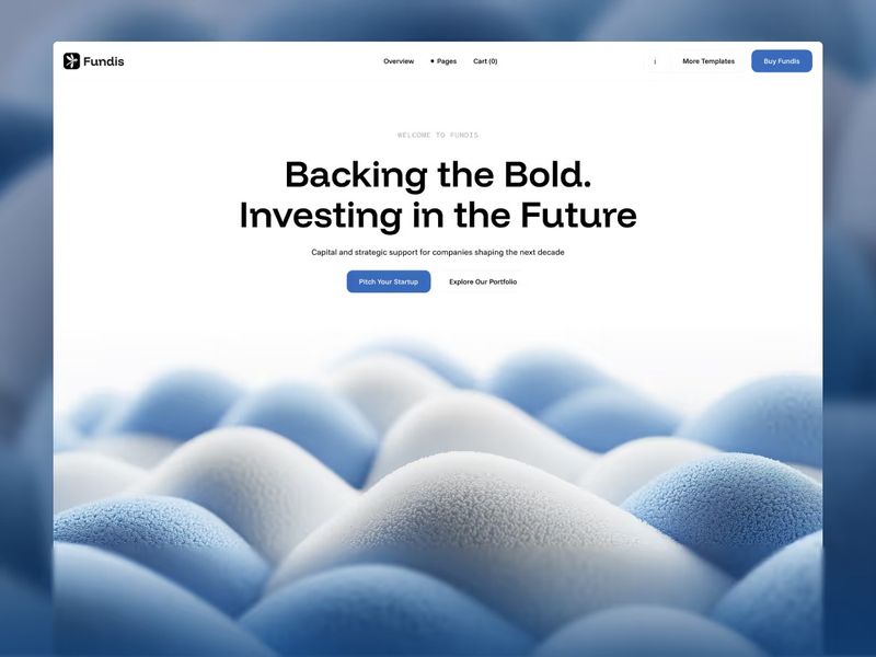 Fundis - Webflow Ecommerce website template