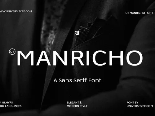 UT Manricho - A Sans Serif Font