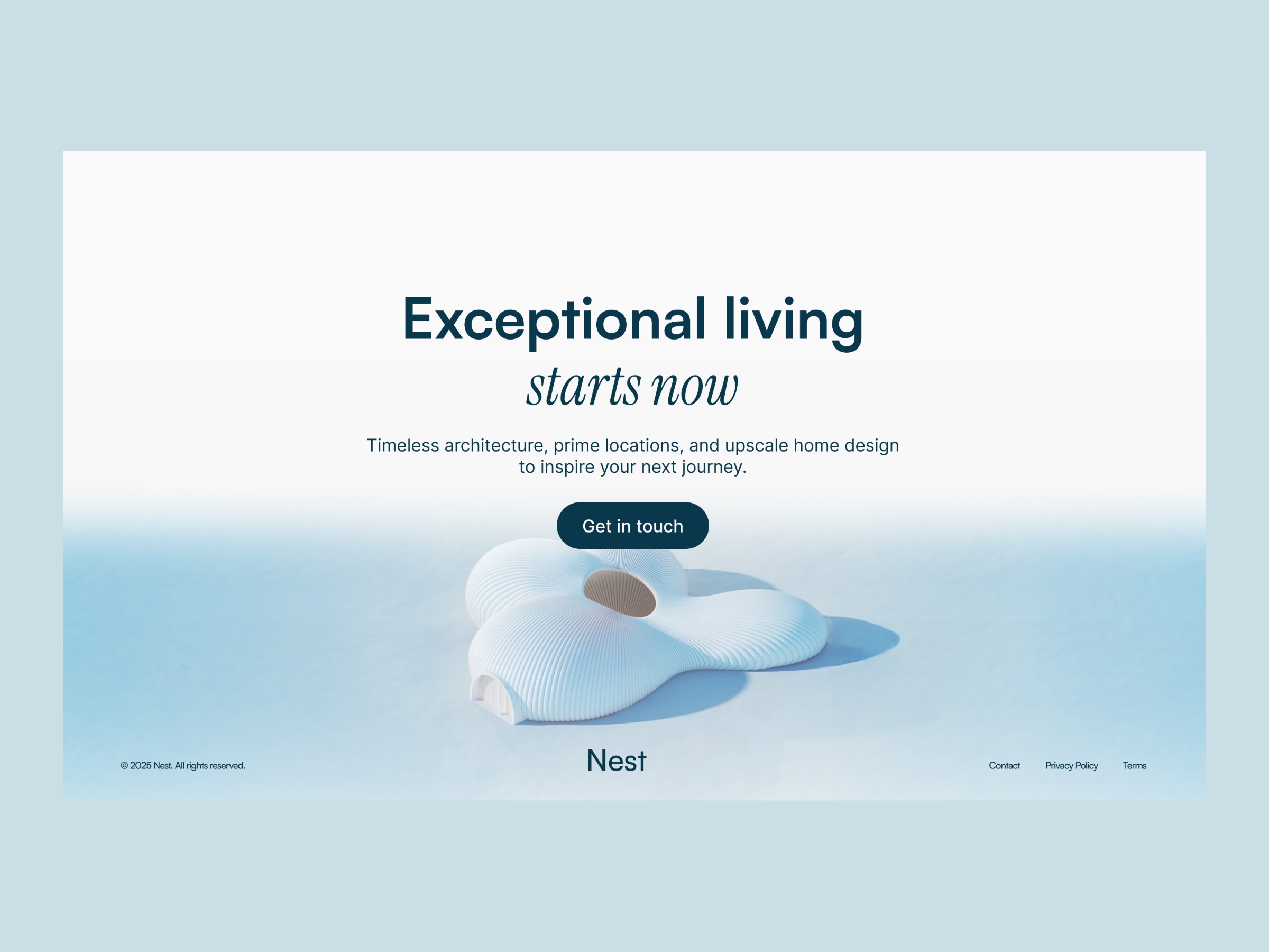 Nest — Real Estate Template Image 1