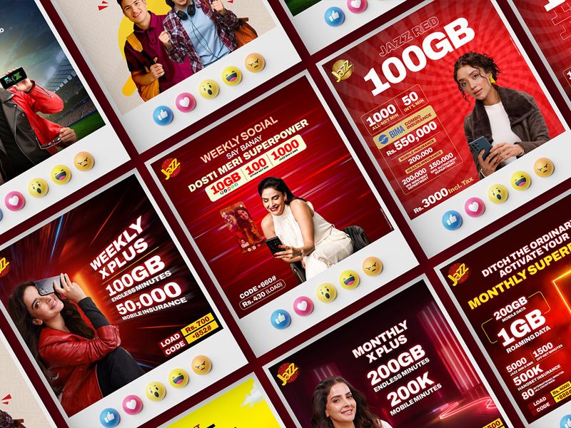 Jazz Consumer Products | Social Media Campaigns
