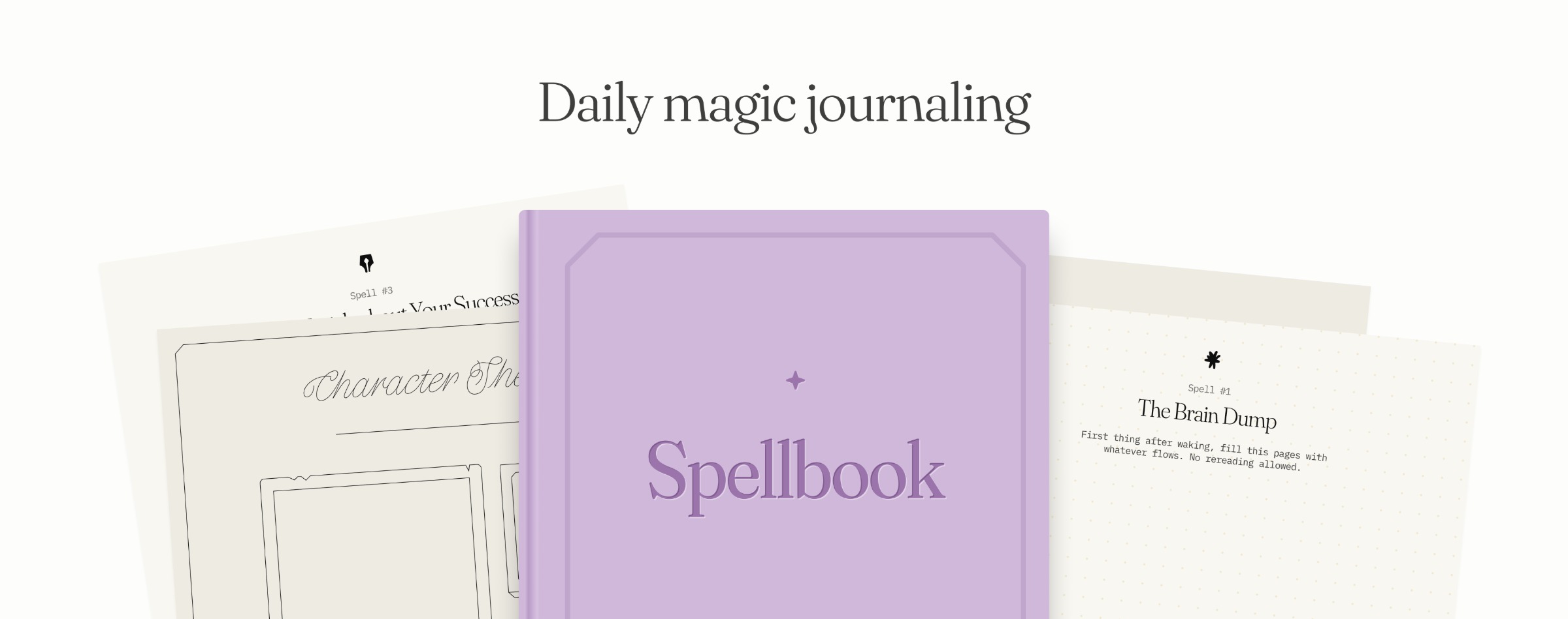 Spellbook - Creative Prompt Journal (Printable)