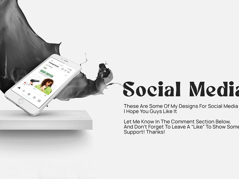carousel slide Social Media Design Showcase – Creative Visual Collection post
