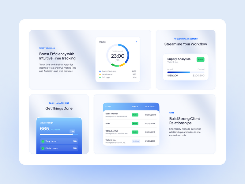 Bento-grid Design Concept