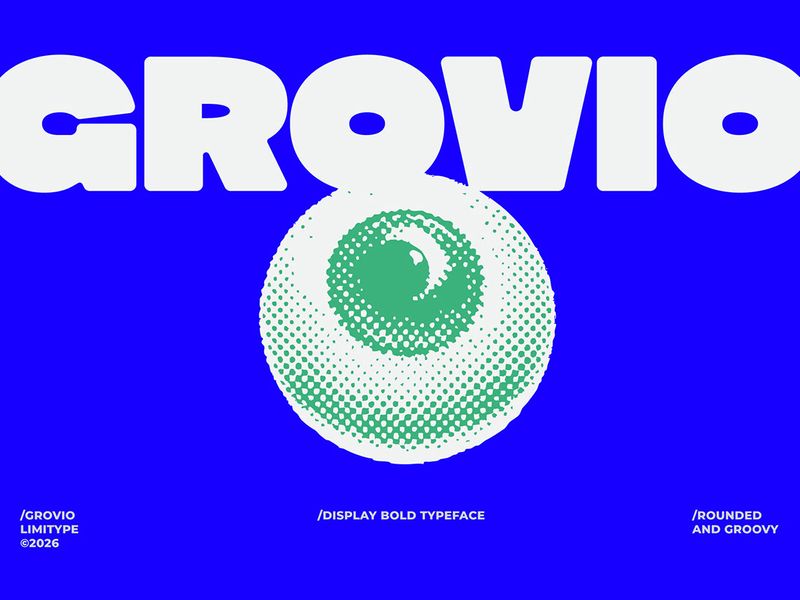 Grovio - Bold Dsiplay Font