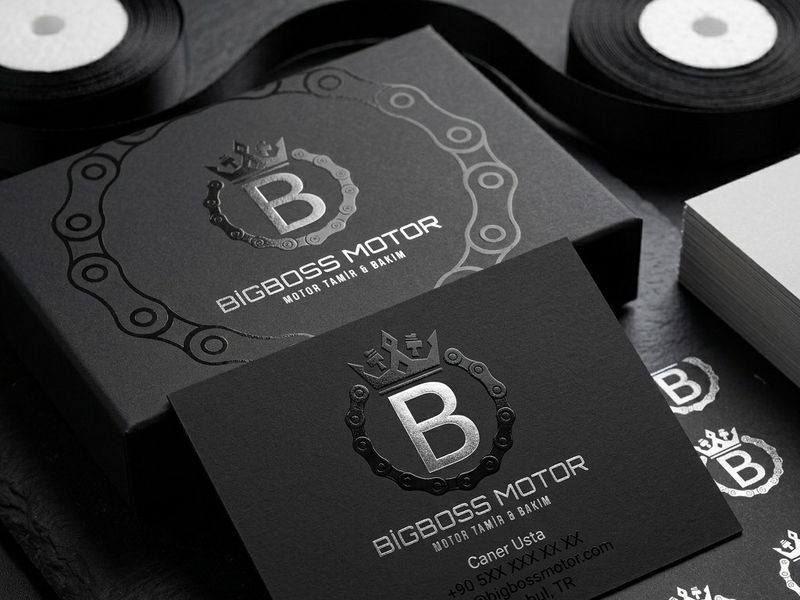BigBoss Motor | Motorcycle Repair & Maintenance Logo Design