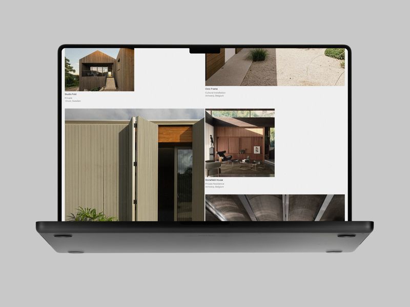 Monocromo Framer Template for Architect