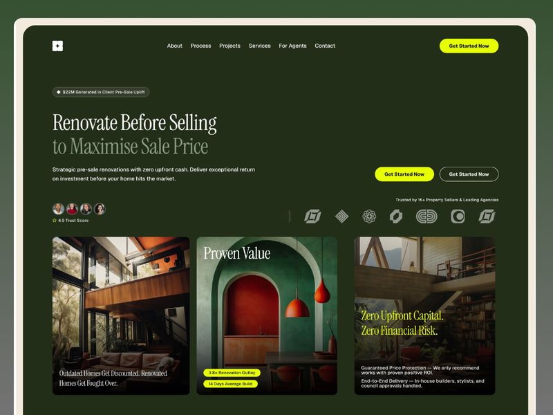 ReeNov — Free Website Template for Framer
