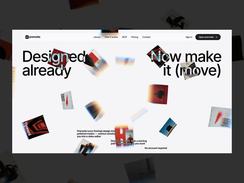 premotio — finished design into polished motion