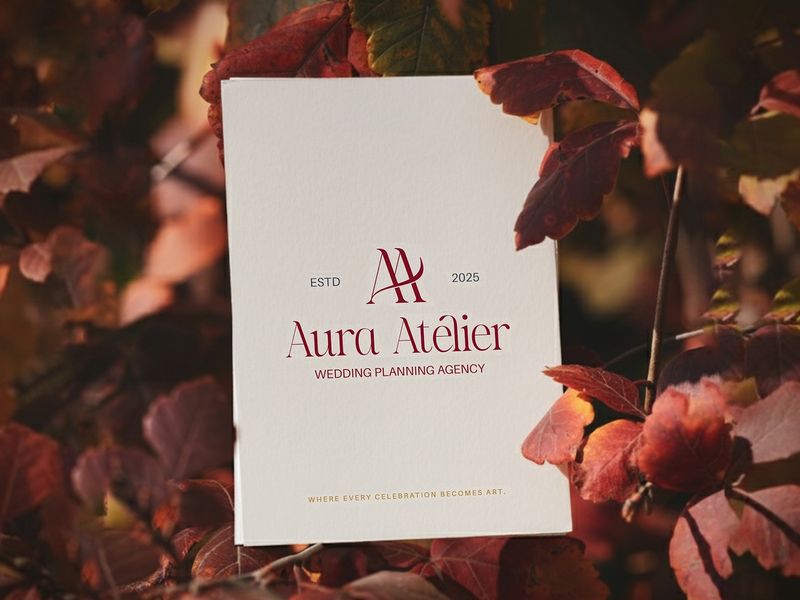 Aura Atelier | Wedding Planning Brand Identity