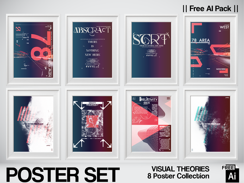 VISUAL THEORIES — A System of Structured Posters