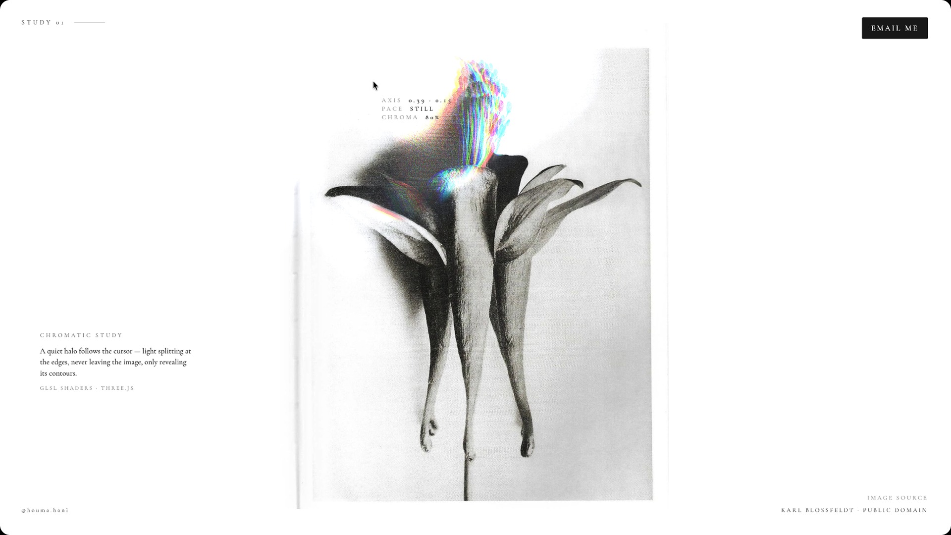 Chromatic Interactive Mouse Effect Image 0