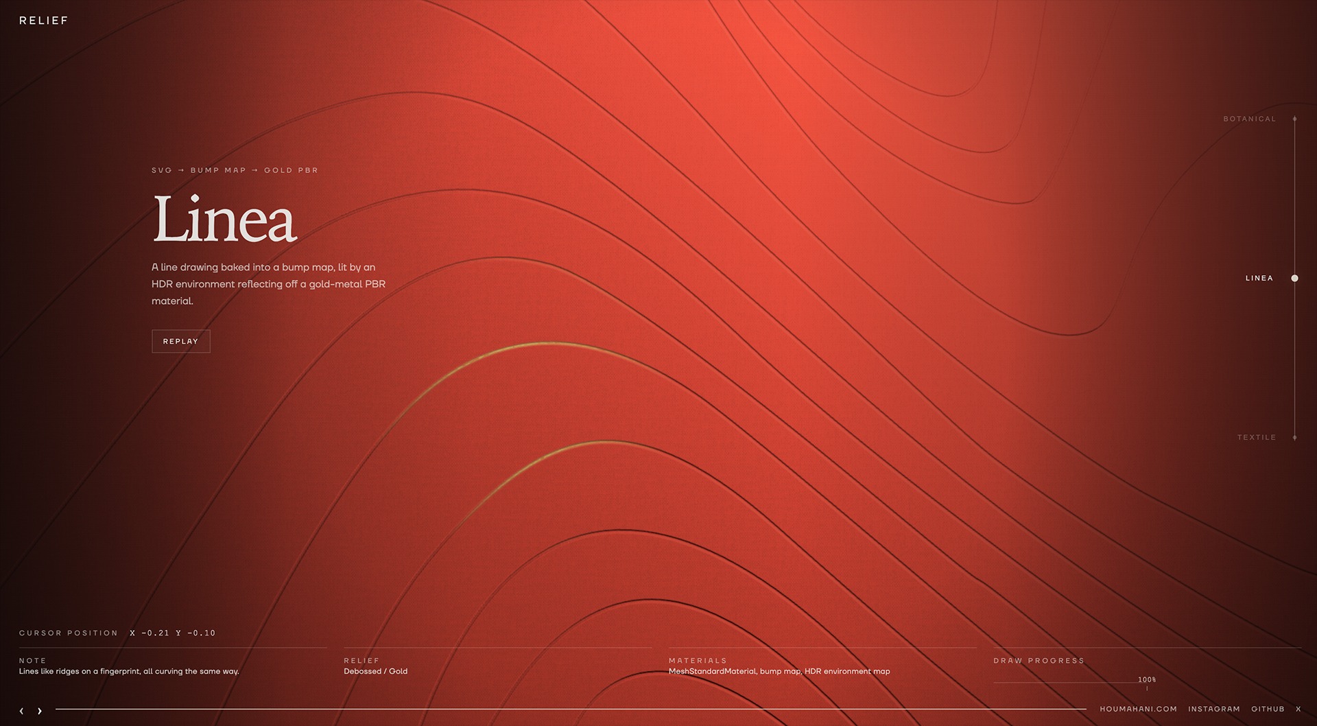 Relief: SVG Art Turned Into Tactile Motion Image 1