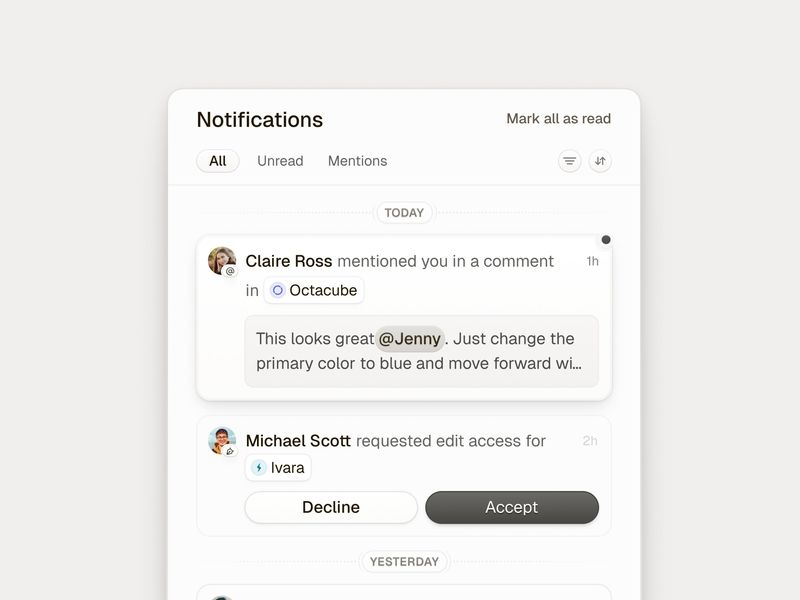 Notification