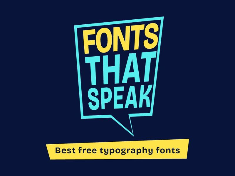 Top 40 Free Typography Fonts Every Designer Should Know