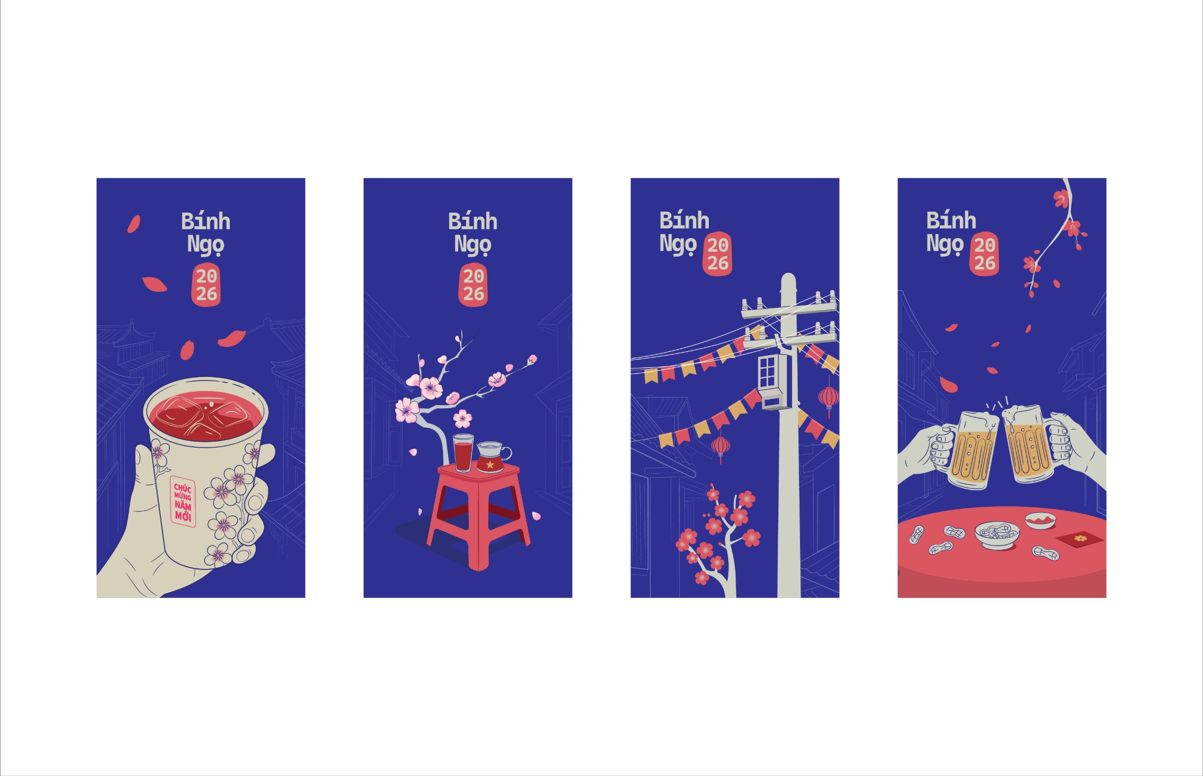 Whispers of Tết in Hanoi – Red Envelope Design