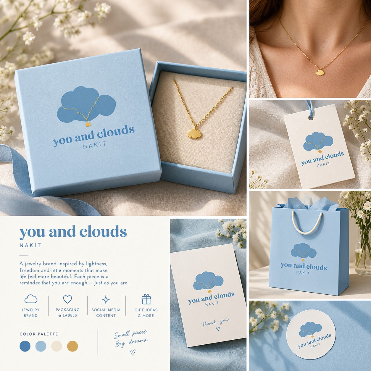 You and Clouds — Jewelry Brand Logo Image 0