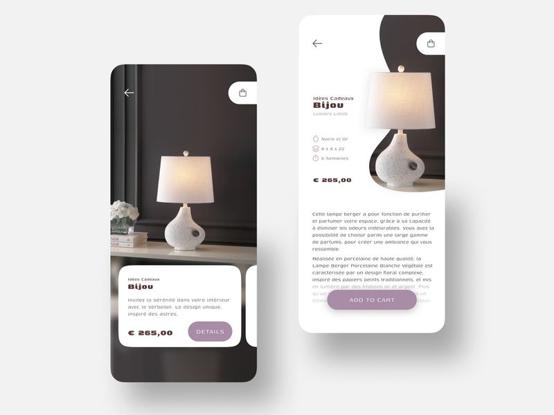 Retail App for Home Accessoires