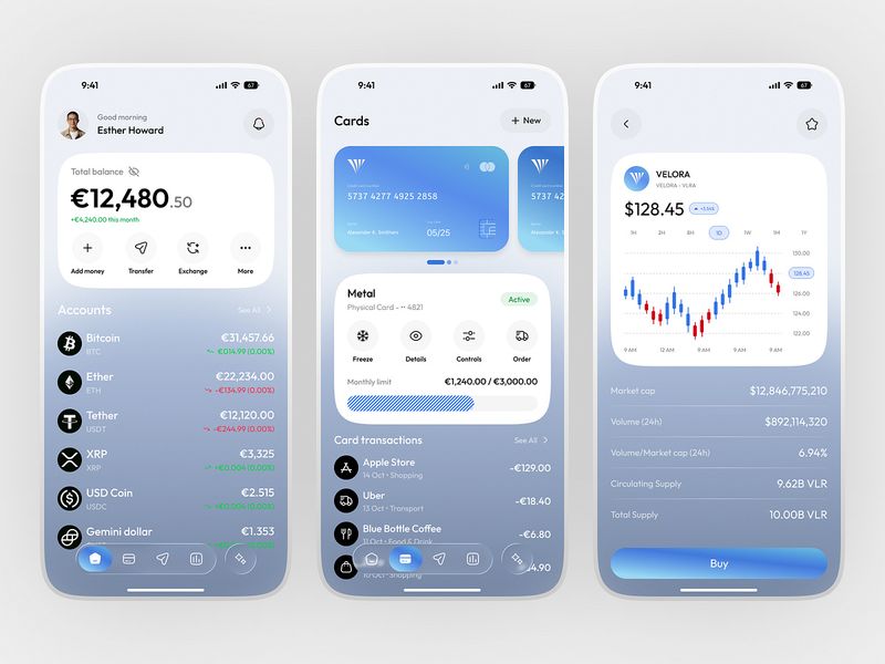 AI-Powered Finance Mobile App
