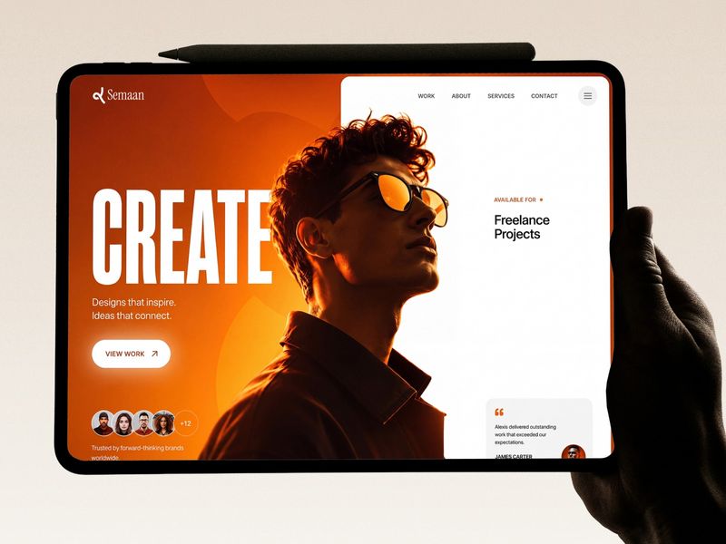 Creative Agency & Personal Portfolio Website