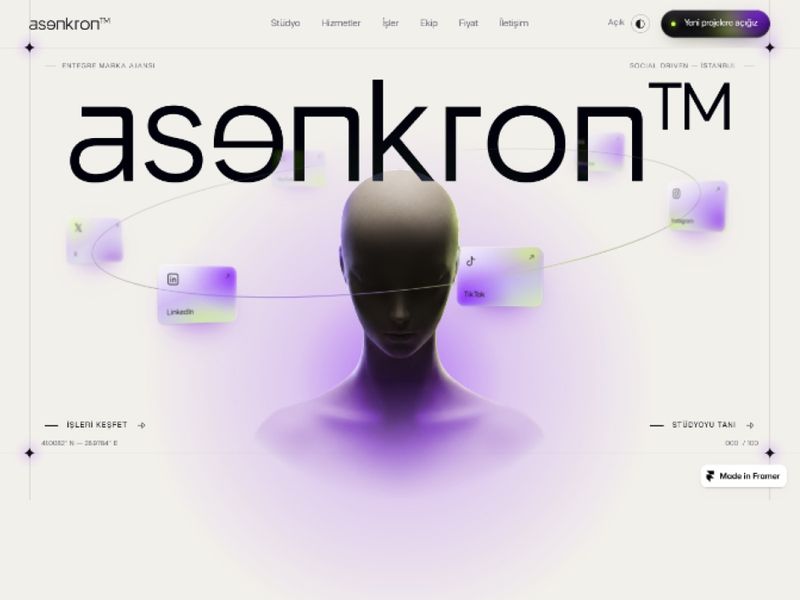 asenkron™ — Integrated Brand Agency