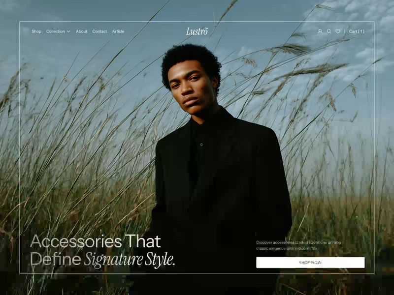 Micro-Interactions & Motion Design — Lustro Showreel