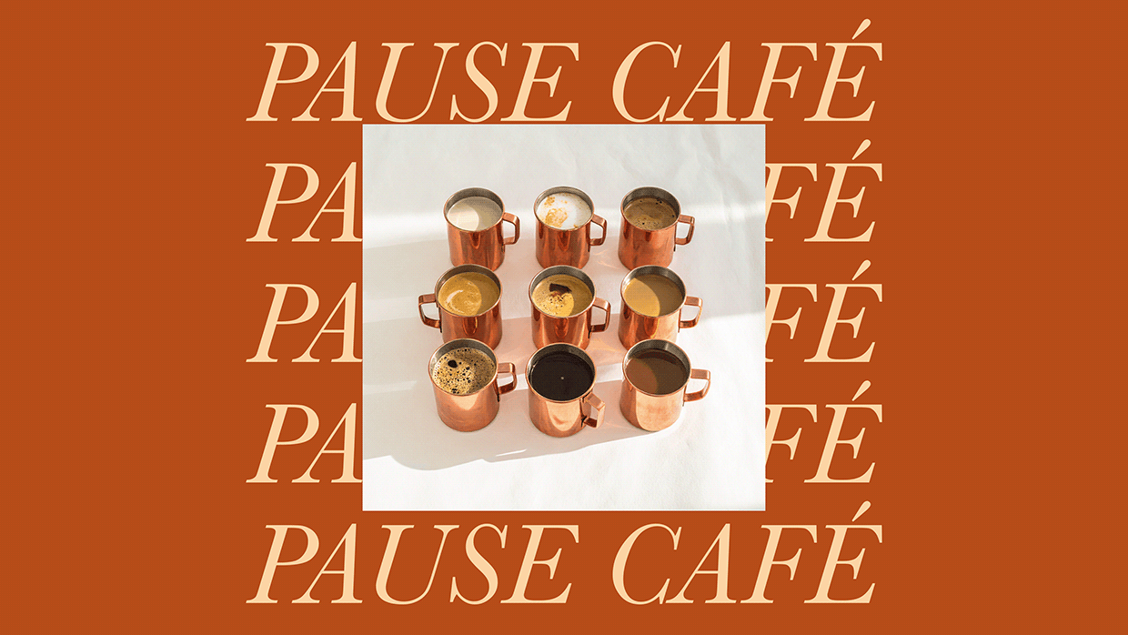 Pause Café - Coffee Machine Branding Image 0