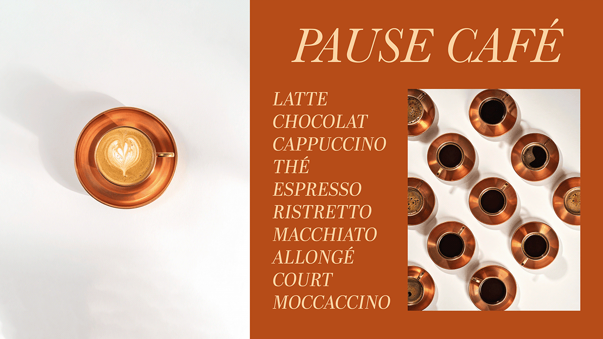 Pause Café - Coffee Machine Branding Image 2