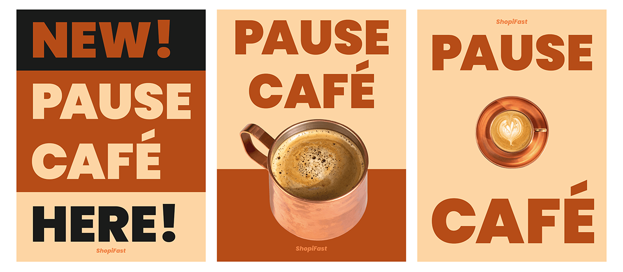 Pause Café - Coffee Machine Branding Image 5