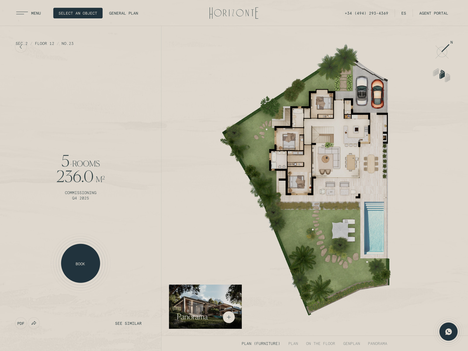 Horizonte: A High-End Digital Launch for a Luxury Development Image 1
