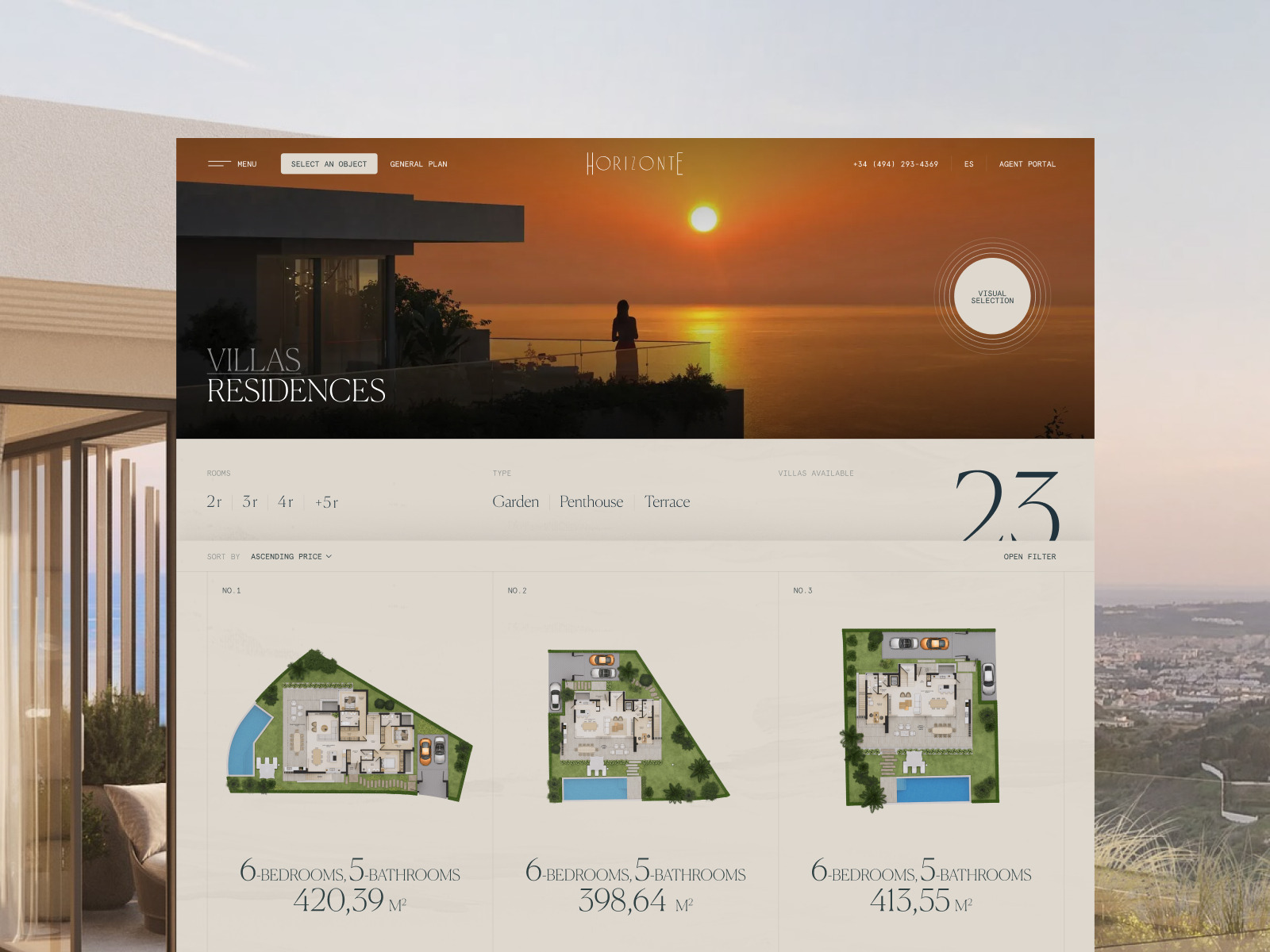 Horizonte: A High-End Digital Launch for a Luxury Development Image 4