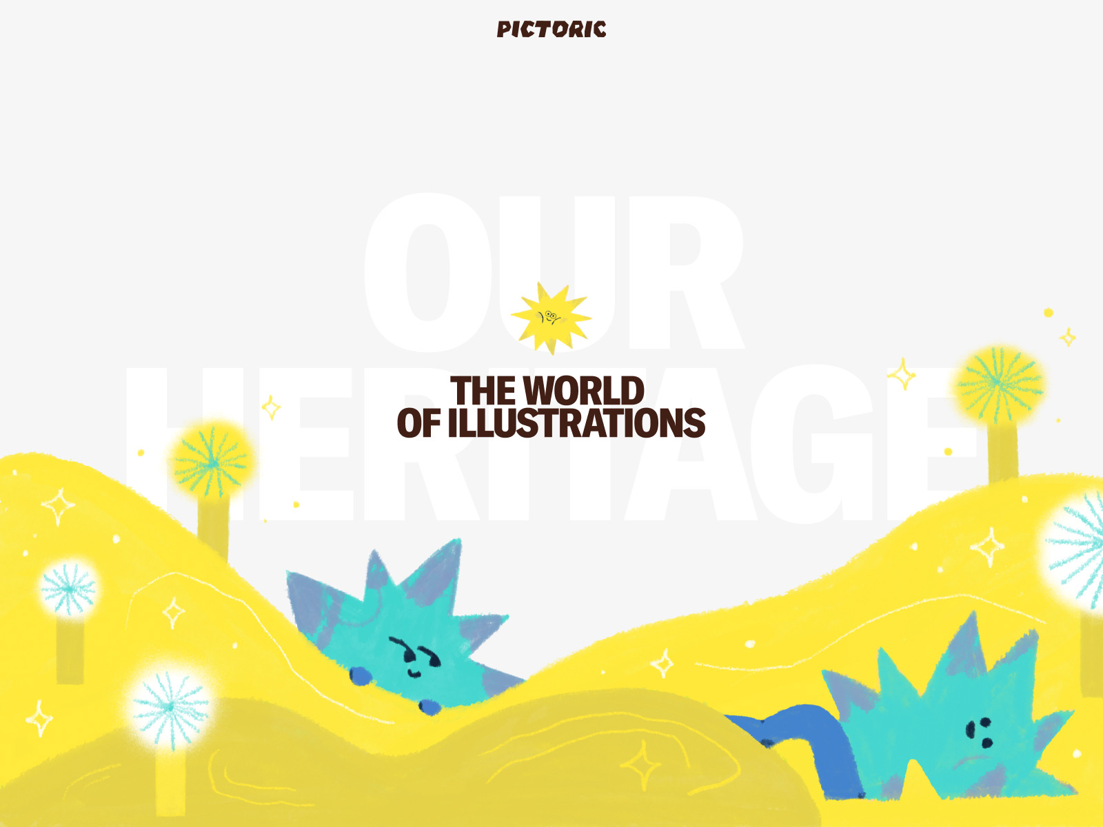 Pictoric: Immersive Web Experience for Illustrators and Art Projects Image 1