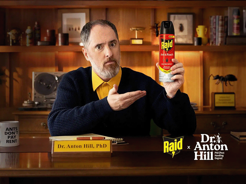 RAID - Dr. Anton Hill, Phd (Pest Handling Degree)