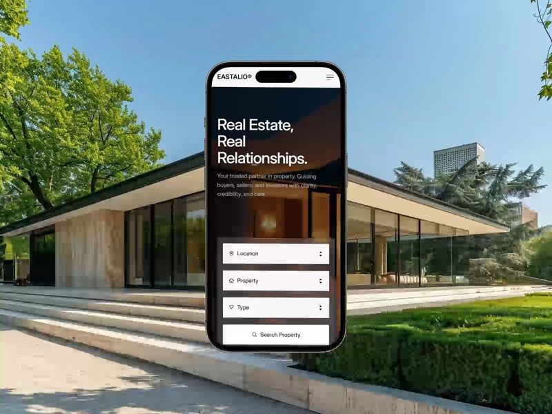 Mobile Real Estate UX — Eastalio App Architecture