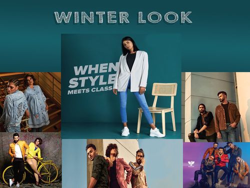 Winter Fashion Look Board on Behance